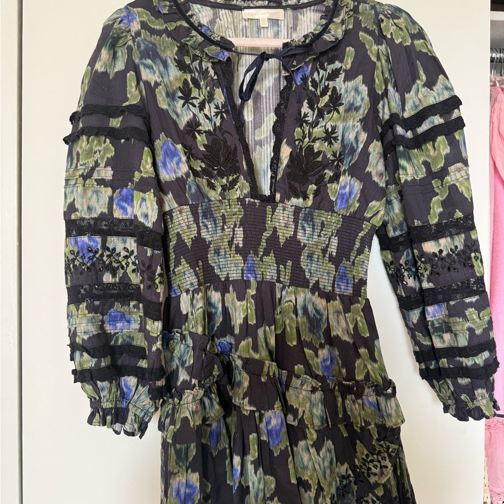 LoveShackFancy Clarkie Mini Dress